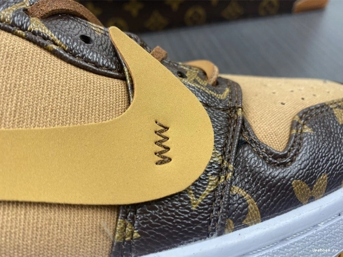 O-W -LouiV Low (WITH JORDAN CASE) AIR 1 Top 0729